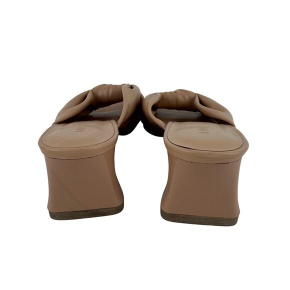 ANNE KLEIN IFLEX GARTH SLIP ON WEDGE SANDALS IN TAN NWOB‎ WOMEN'S SIZE 8M - Picture 5 of 11